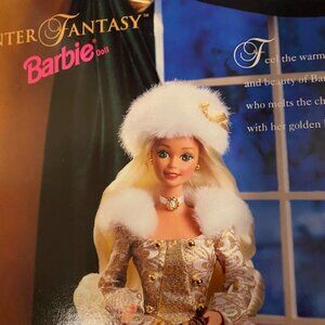 Barbie Winter Fantasy Vintage 1995  Special Edition Never Open